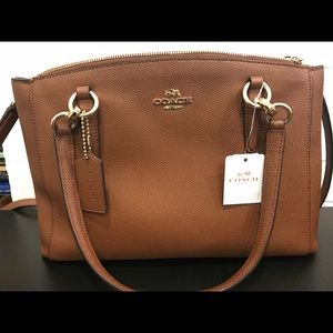Coach leather handbag